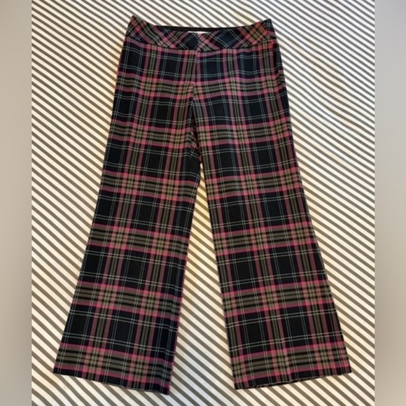 Trina Turk Pass The Wine Plaid Pants - Picture 6 of 6